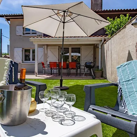 Villa Rose Des Sables, 100m De La Et Centre