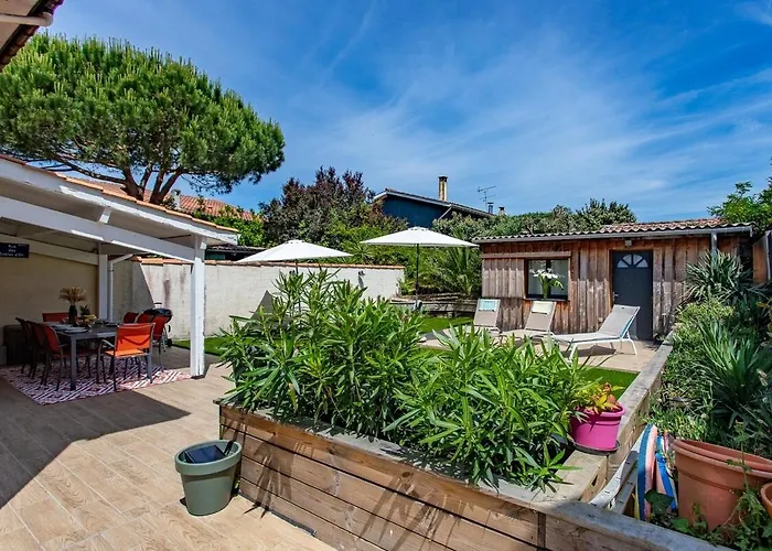 Villa Rose Des Sables, 100m De La Et Centre *