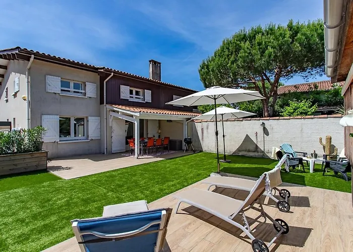 Villa Rose Des Sables, 100m De La Et Centre